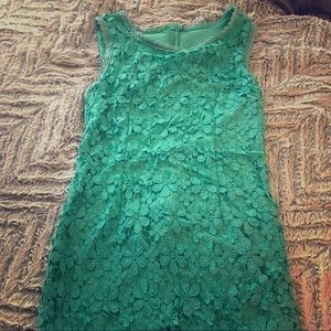 Mint green dress